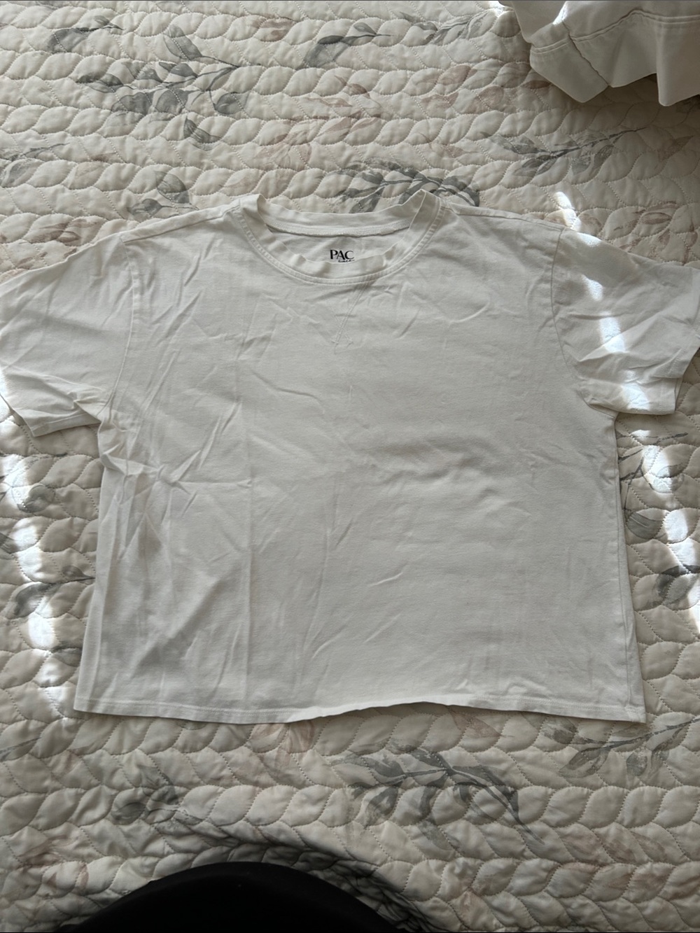 PacSun White Short Sleeve Crew Tee